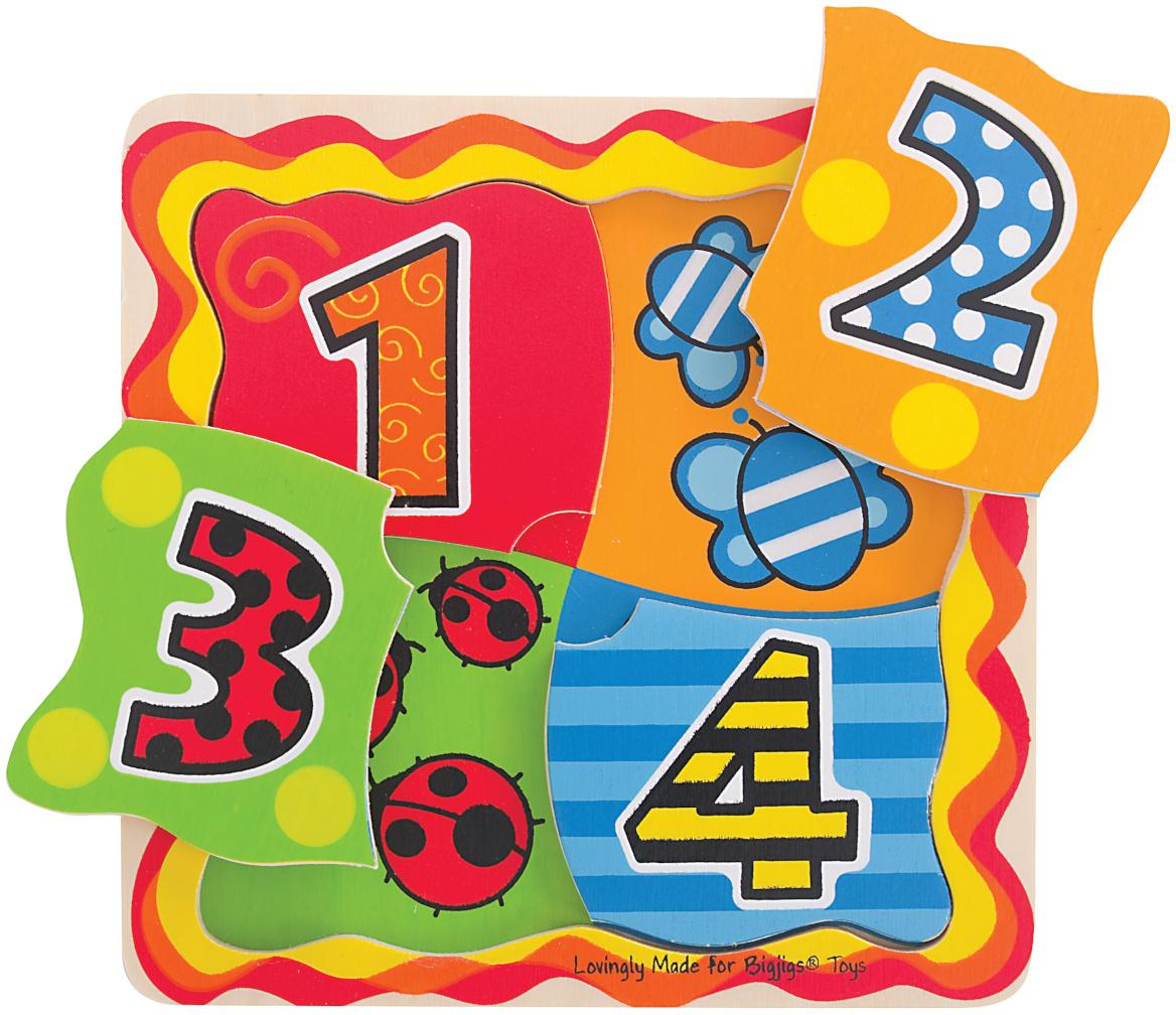 Bigjigs Toys Moje první počítací puzzle