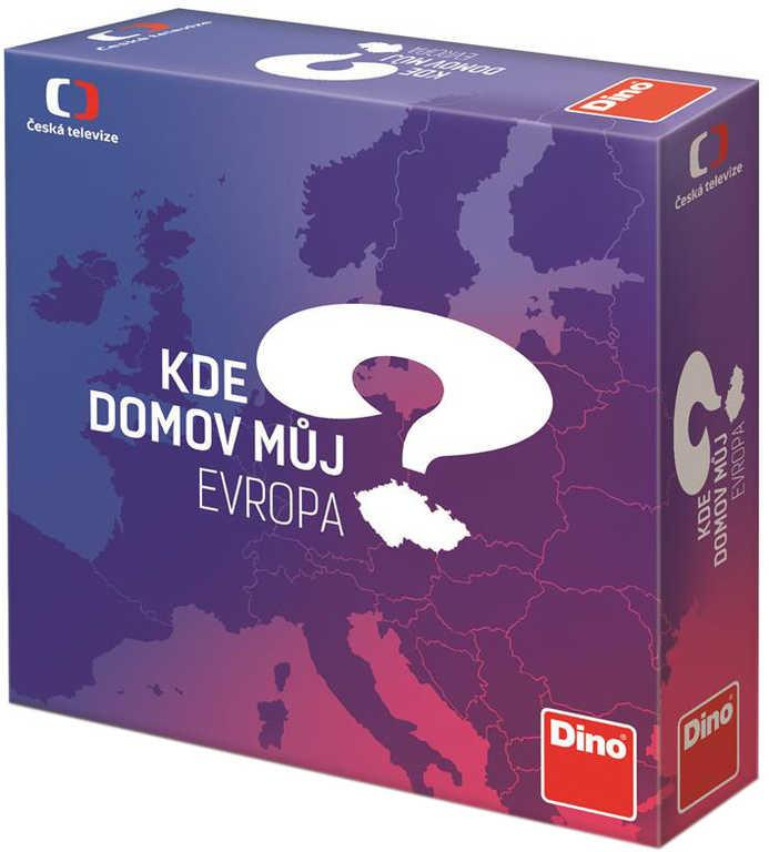 DINO Hra Kde domov můj? Evropa *SPOLEČENSKÉ HRY*