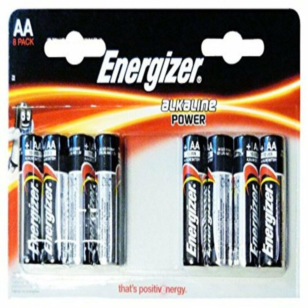 Alkalické Baterie Energizer E300128000 AA LR6 (8 uds)