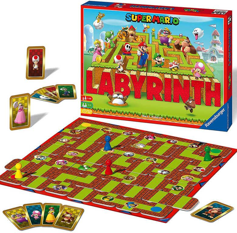 RAVENSBURGER Hra Labyrinth Super Mario *SPOLEČENSKÉ HRY*