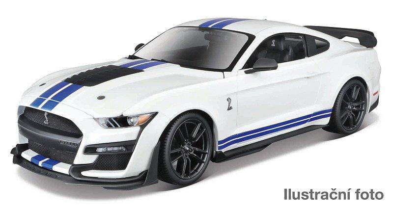 Maisto - 2020 Mustang Shelby GT500, bílá, 1:18