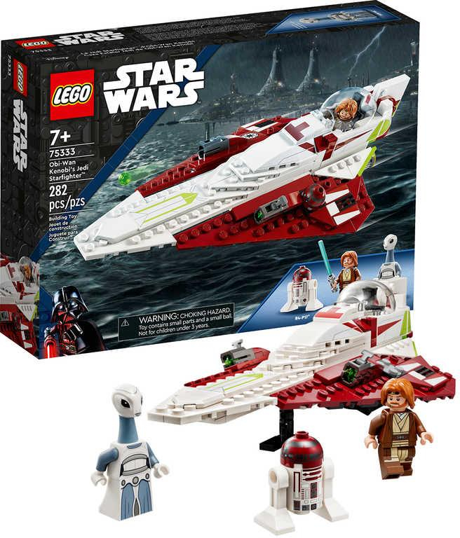 LEGO STAR WARS Jediská stíhačka Obi-Wana Kenobiho 75333 STAVEBNICE