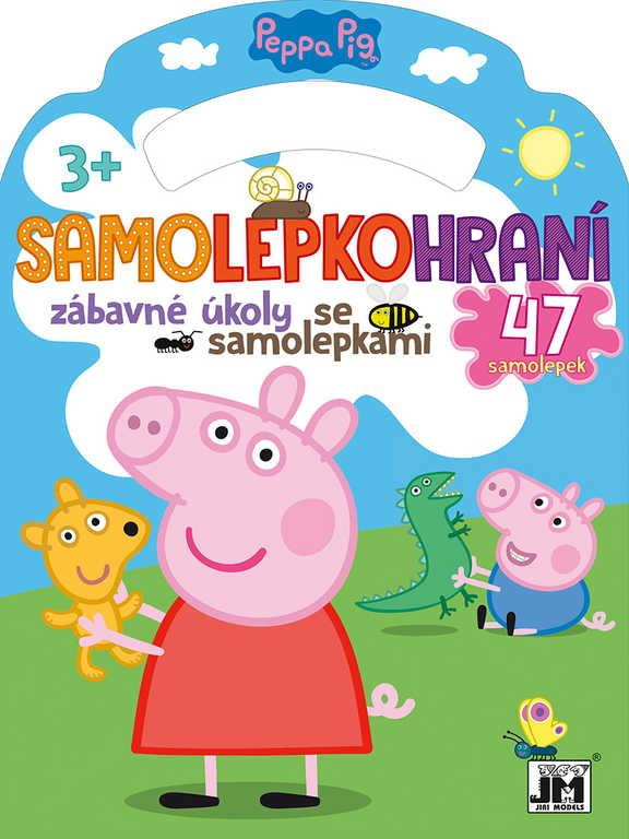 JIRI MODELS Samolepkohraní Peppa Pig