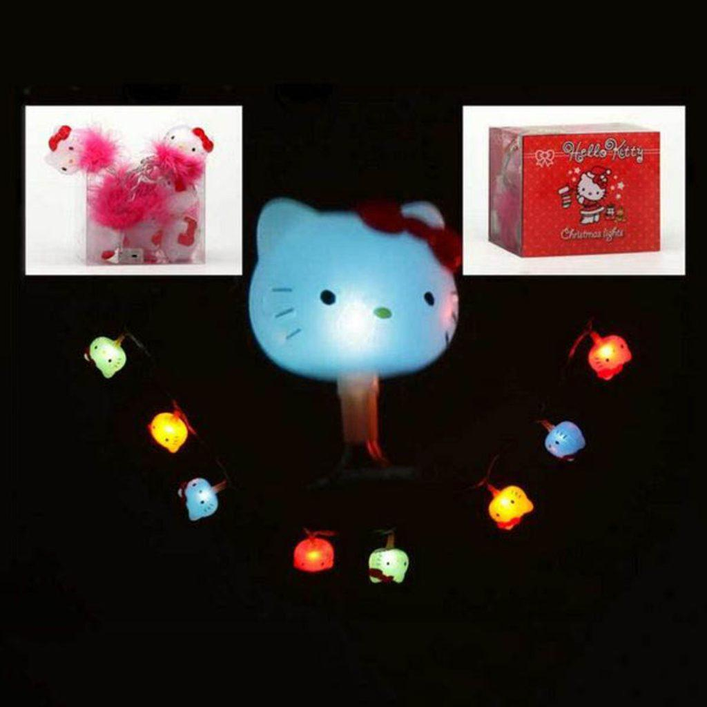 Vánoční řetěz (2 m) Hello kitty Vícebarevný