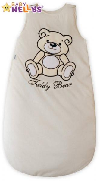 Spací vak Teddy Bear Baby Nellys - smetanový, ecru vel. 1