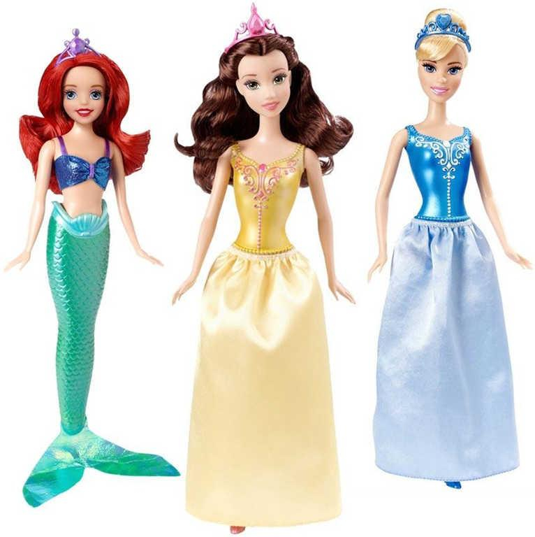 MATTEL Disney princezna 29cm z pohádky 4 druhy