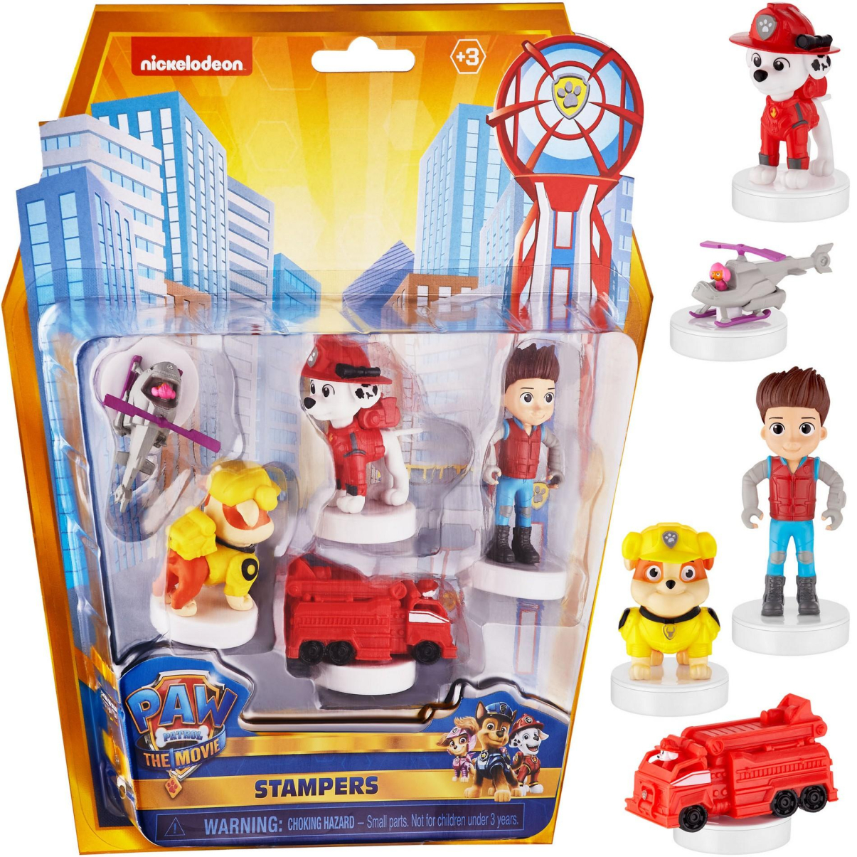 Sada 5 figurek Paw Patrol s razítkem