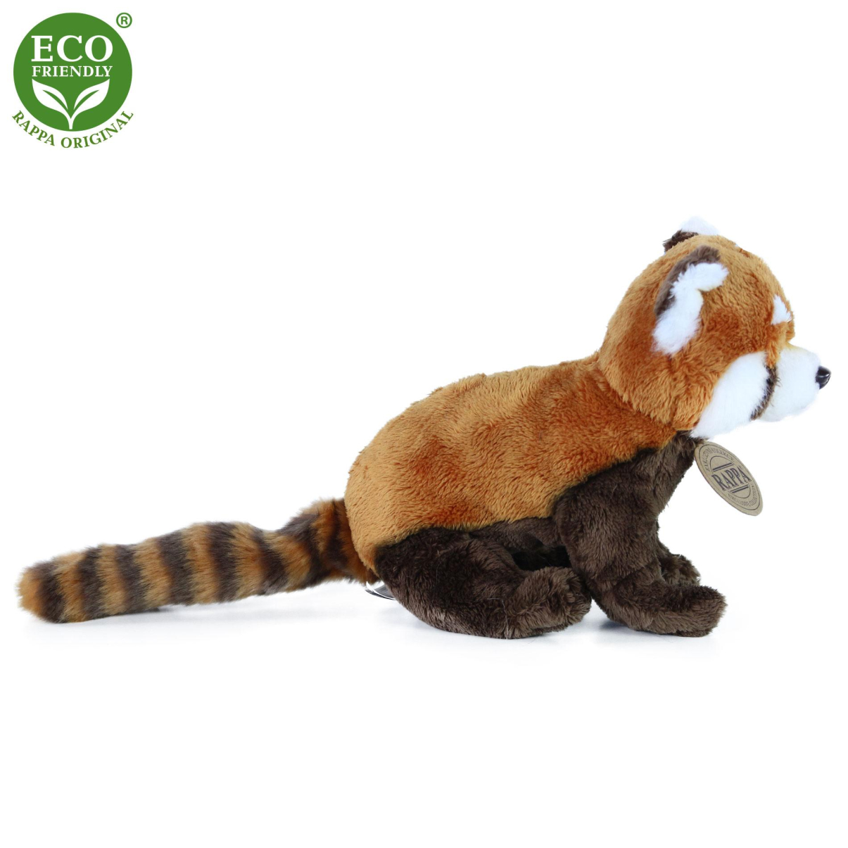 Plyšová panda červená 18 cm ECO-FRIENDLY