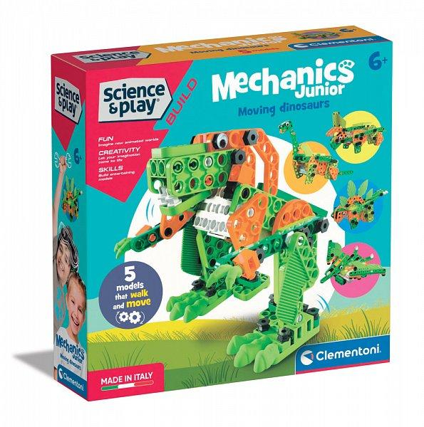 Mechanická laboratoř Junior – Pohyblivý dinosaurus