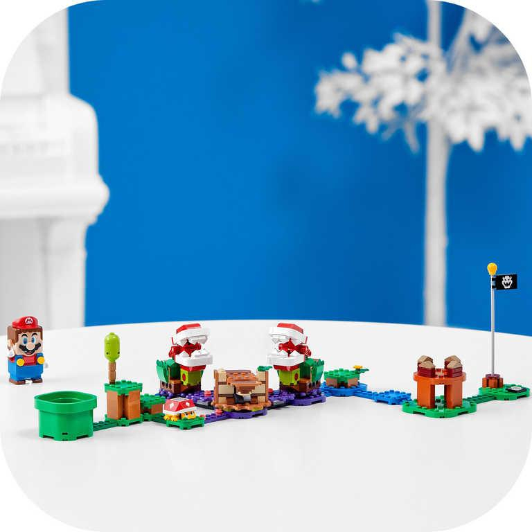 LEGO SUPER MARIO Hlavolam s piraňovou rostlinou 71382 STAVEBNICE