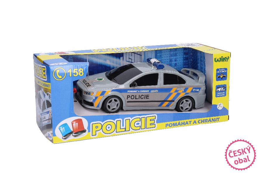 Auto RC na dálkové ovládání policie ČR 23 cm