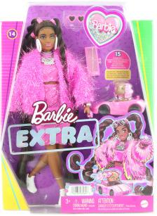 Barbie Extra - růžové šaty Zlaté osmdesátky HHN06