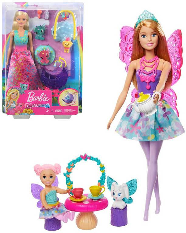 MATTEL BRB Barbie Dreamtopia set herní pohádkový panenka s doplňky