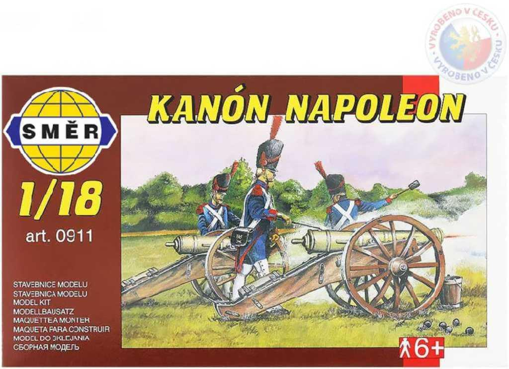 SMĚR Model Kanón NAPOLEON 1:18 (stavebnice děla)