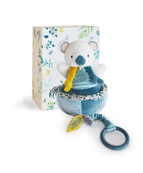 Doudou Plyšová koala hrající melodii 20 cm