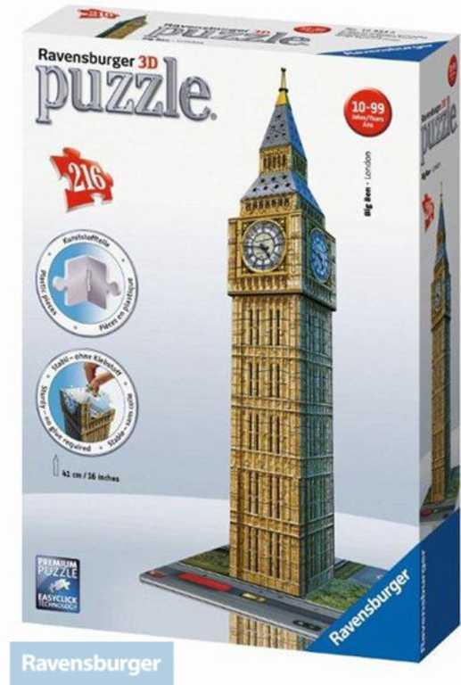 RAVENSBURGER Puzzle 3D BIG BEN 216 dílků