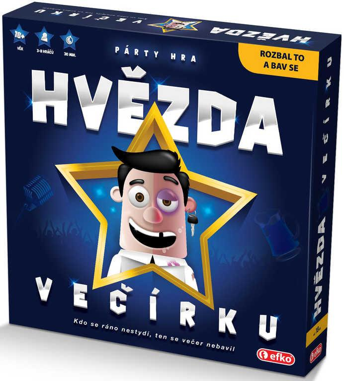 EFKO HRA Hvězda večírku pro dospělé *SPOLEČENSKÉ HRY*