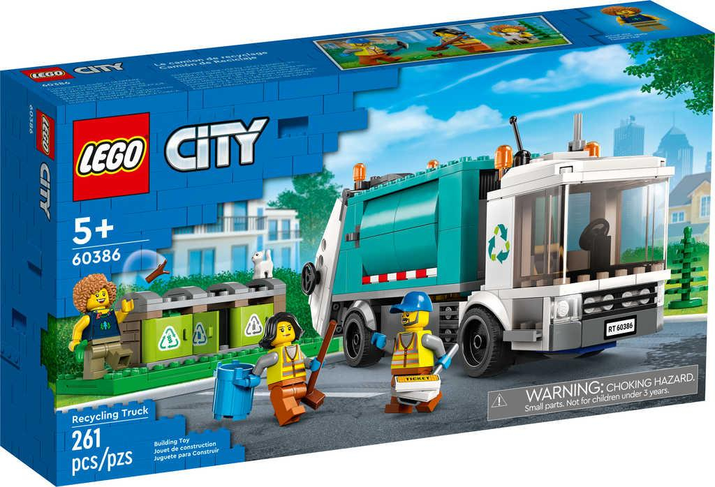 LEGO CITY Popelářský vůz 60386 STAVEBNICE