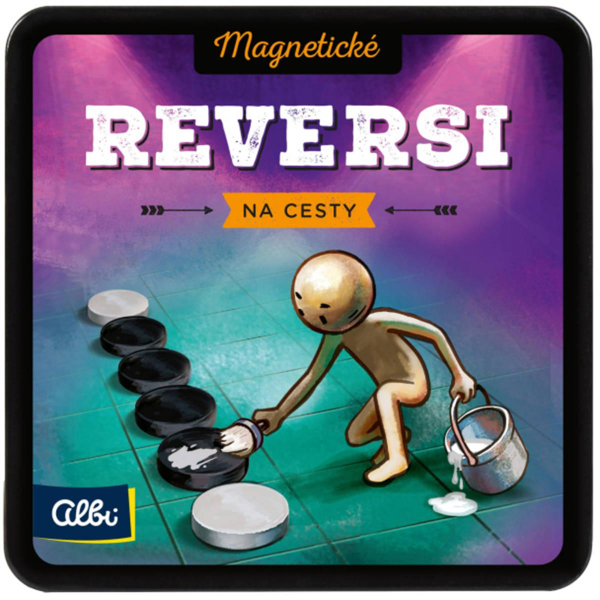 ALBI HRA Reversi magnetické na cesty *SPOLEČENSKÉ HRY*