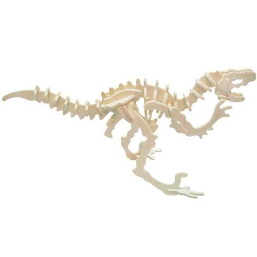 Woodcraft Dřevěné 3D puzzle Velociraptor