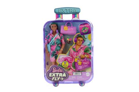 Barbie Extra - Ken v plážovém outfitu HNP86 TV