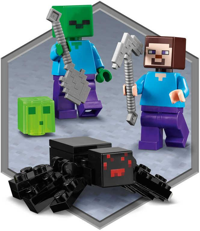 LEGO MINECRAFT Opuštěný důl 21166 STAVEBNICE