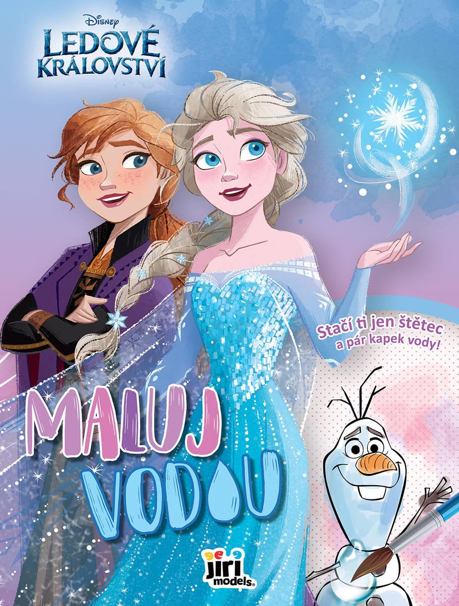 JIRI MODELS Maluj vodou A4 Ledové Království (Frozen)