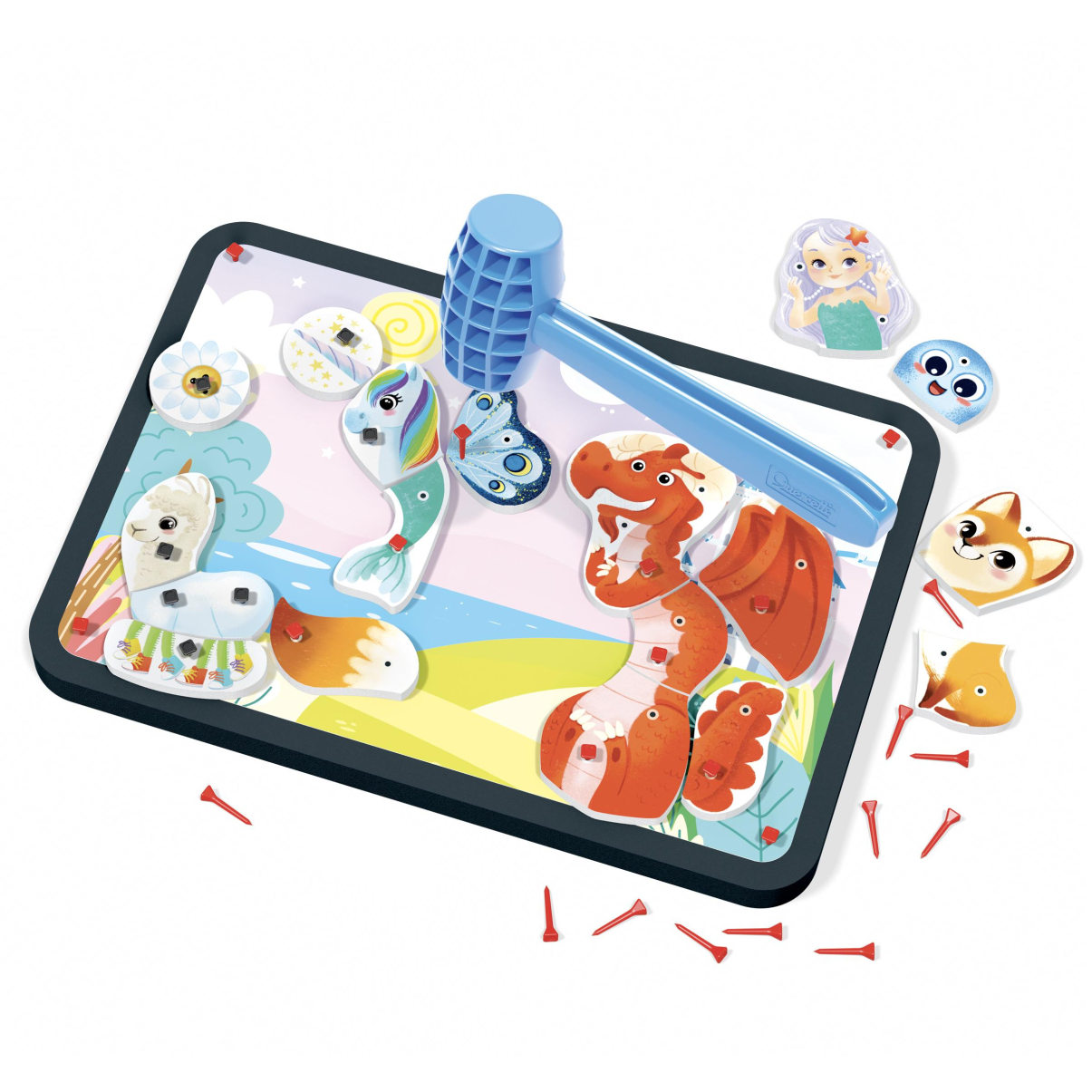 Quercetti 02860 Play Creativo Tap Tap - Animals