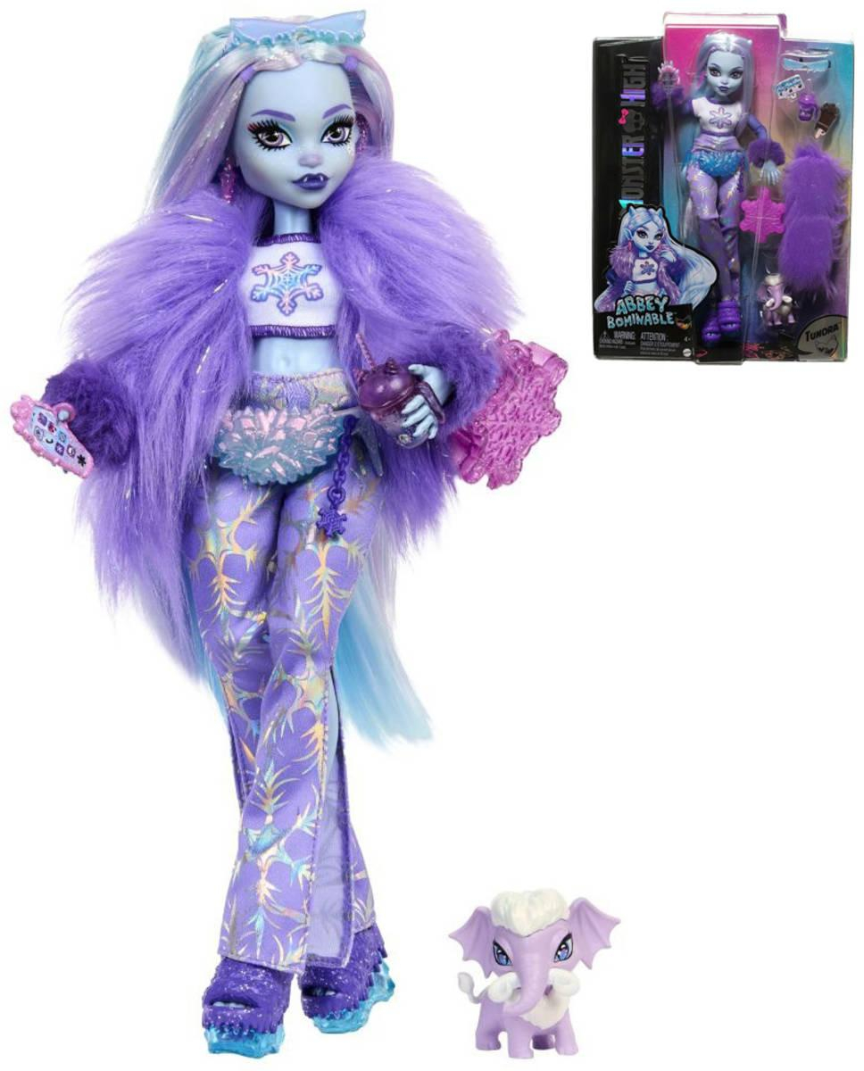 MATTEL MONSTER HIGH Panenka monsterka Abbey set s fashion doplňky