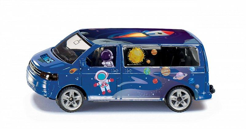 Style my SIKU - skládací model VW T5 Astronaut s nálepkami