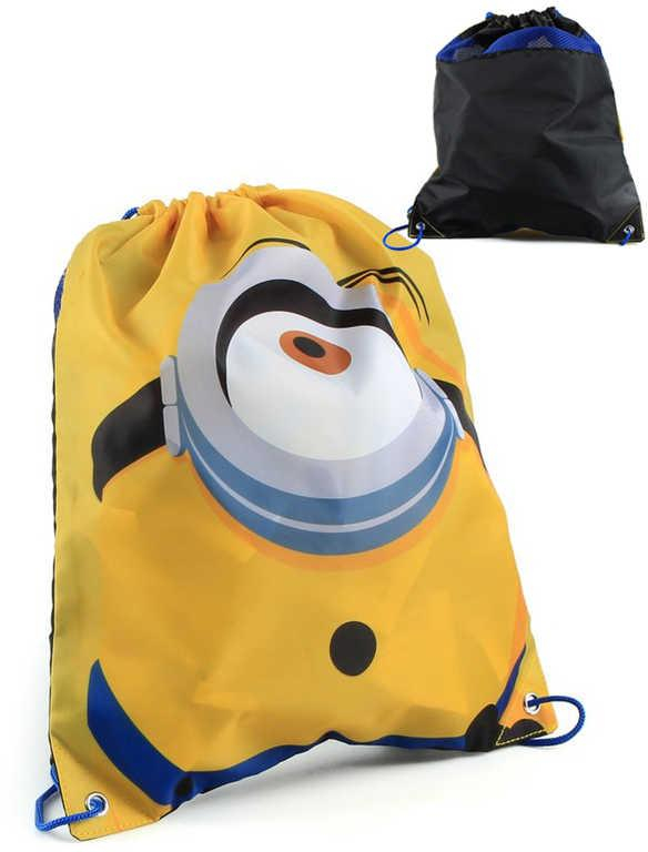 Dětský sáček na cvičení Mimoni (Minions) stahovací pytlík na přezůvky