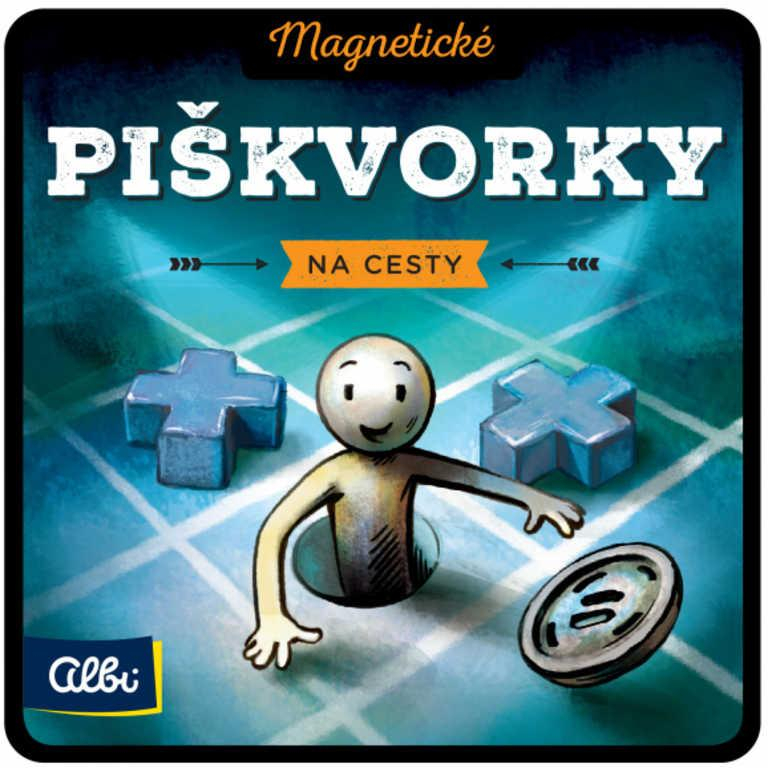 ALBI HRA Piškvorky magnetické na cesty *SPOLEČENSKÉ HRY*