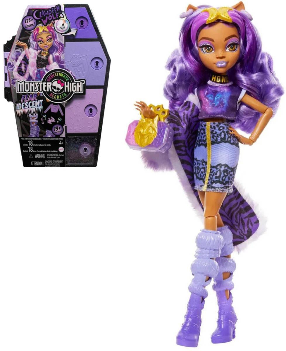 MATTEL MONSTER HIGH Panenka Skulltimate Secrets Clawdeen Wolf série 2