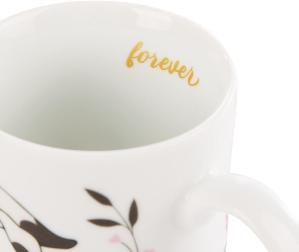 NICI Hrneček dětský králíček Love 350ml porcelánový