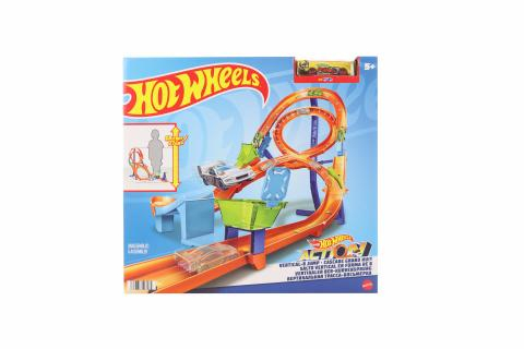 Hot Wheels Vertikální osmičková dráha HMB15