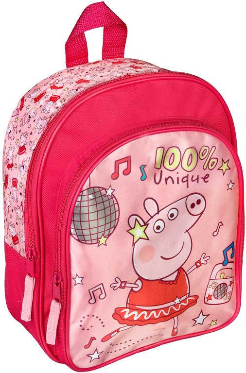 Dětský batoh Peppa Pig s přední kapsou na zip 25x31cm