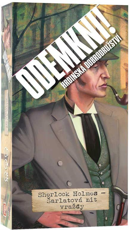 ADC Hra Odemkni!: Sherlock Holmes - Šarlatová niť vraždy *SPOLEČENSKÉ HRY*