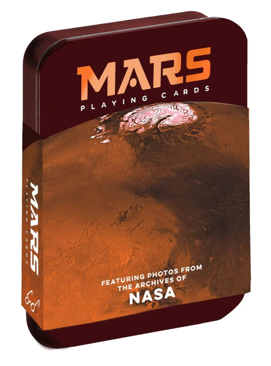 Chronicle Books Vesmírné hrací karty Mars