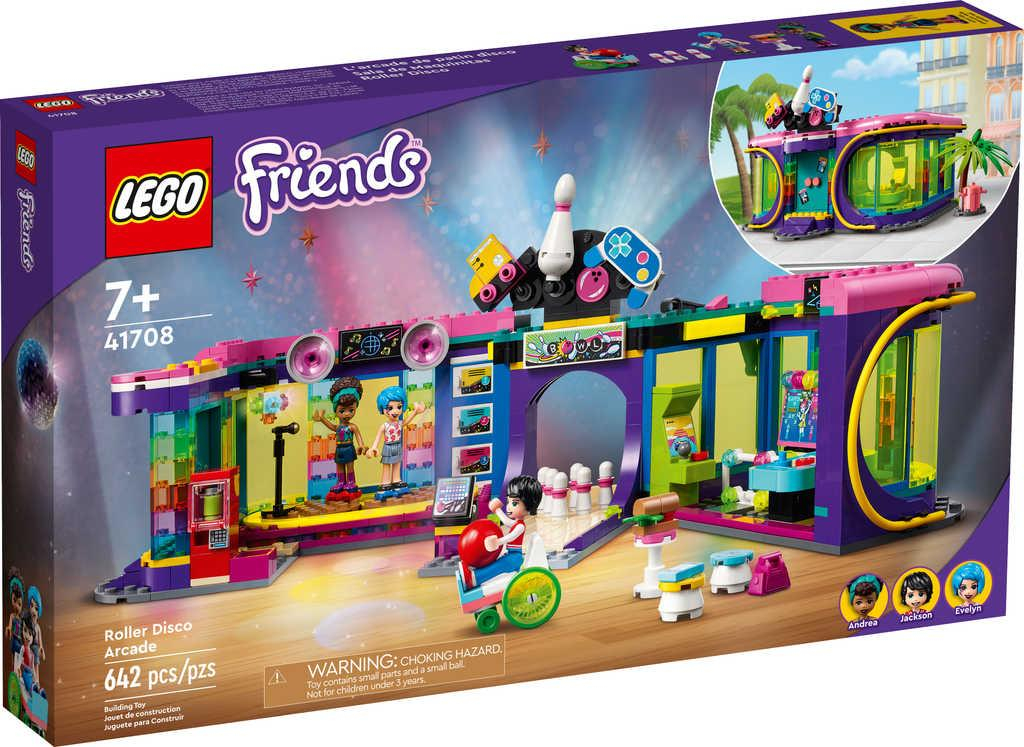 LEGO FRIENDS Diskotéka na kolečkových bruslích 41708 STAVEBNICE