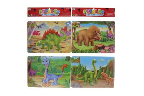 Puzzle dino 2 druhy 48 dílků