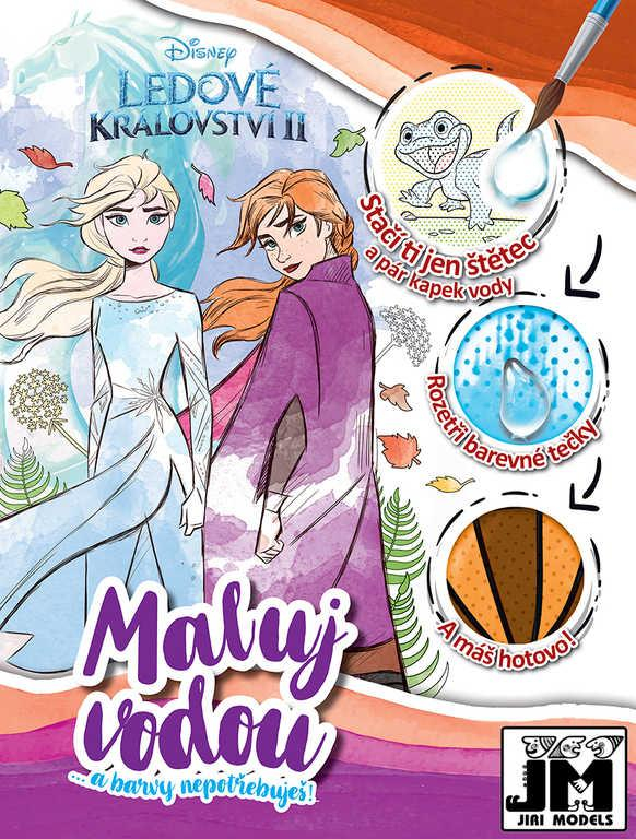 JIRI MODELS Maluj vodou Frozen 2 (Ledové Království) omalovánky