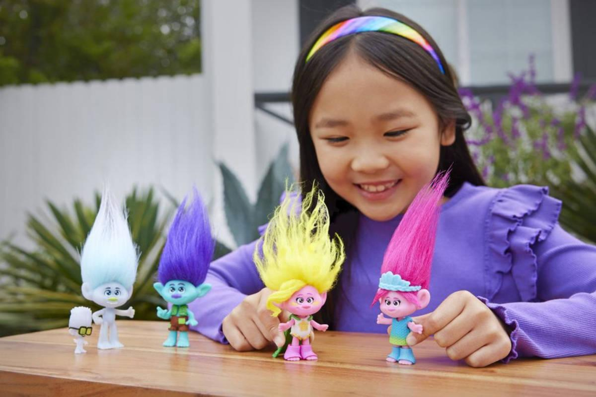 MATTEL Trollové (Trolls) postavička kloubová Poppy panenka plast