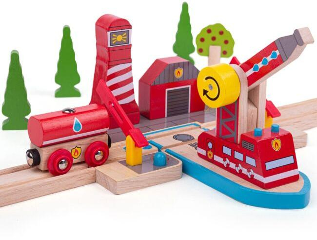 Bigjigs Rail Hasiči mořští záchranáři