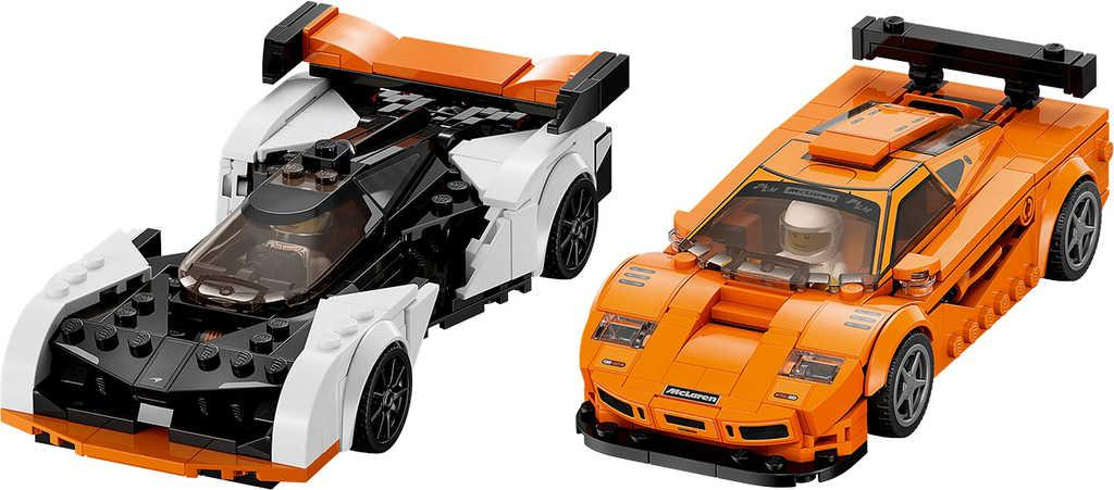 LEGO SPEED CHAMPIONS McLaren Solus GT a McLaren F1 LM 76918 STAVEBNICE