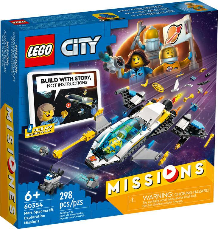 LEGO CITY Průzkum Marsu 60354 STAVEBNICE