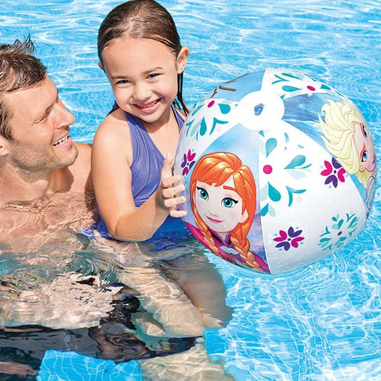 INTEX Míč dětský nafukovací 51cm Frozen (Ledové Království) plážový 58021