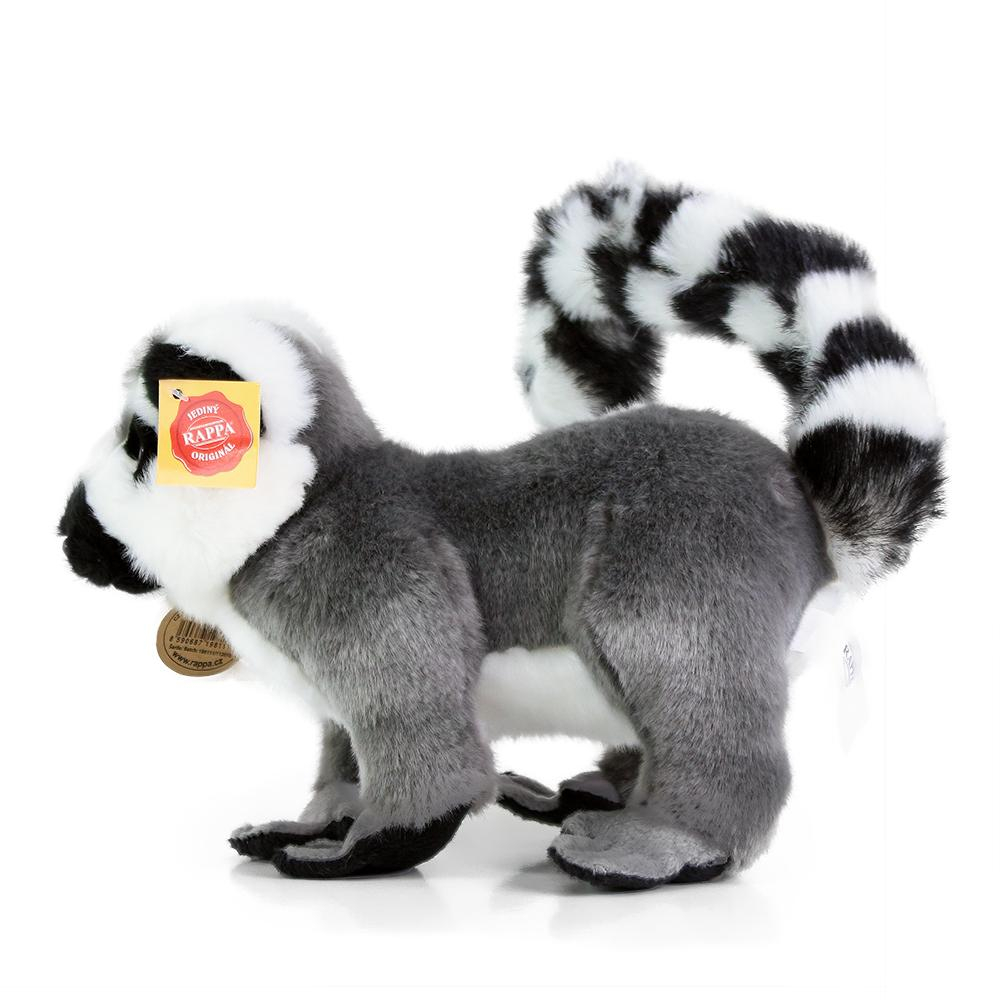 Plyšový lemur stojící 28 cm ECO-FRIENDLY