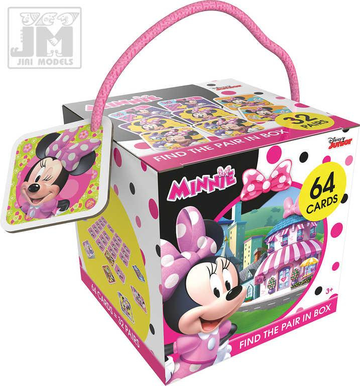 JIRI MODELS Pexeso na cesty Disney Minnie Mouse