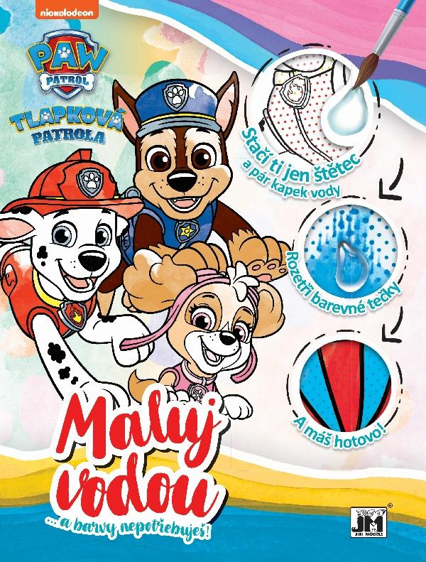 Omalovánka vodová A4 Paw Patrol - Tlapková Patrola