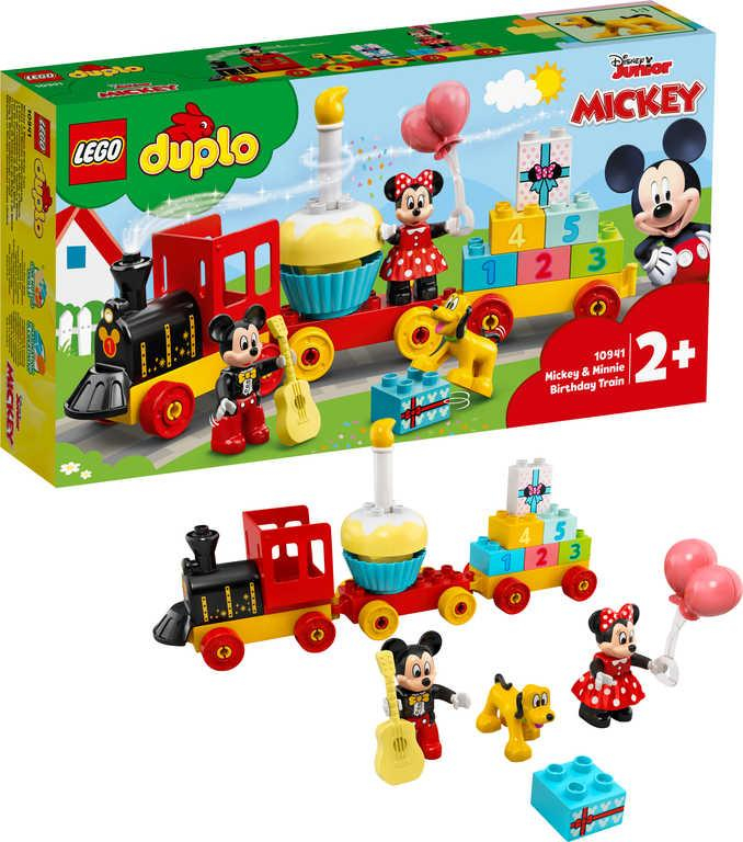 LEGO DUPLO Narozeninový vláček Mickeyho a Minnie 10941 STAVEBNICE